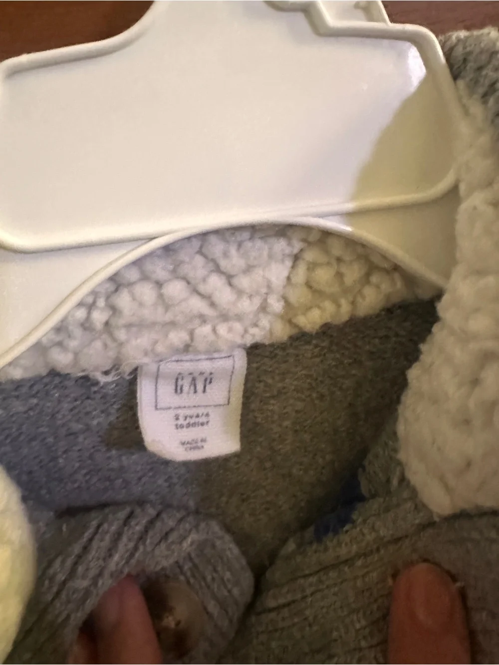 Baby GAP, quarter pullover, 2T